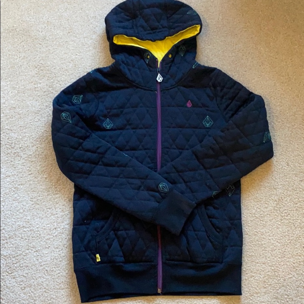 Volcom zip up hoodie